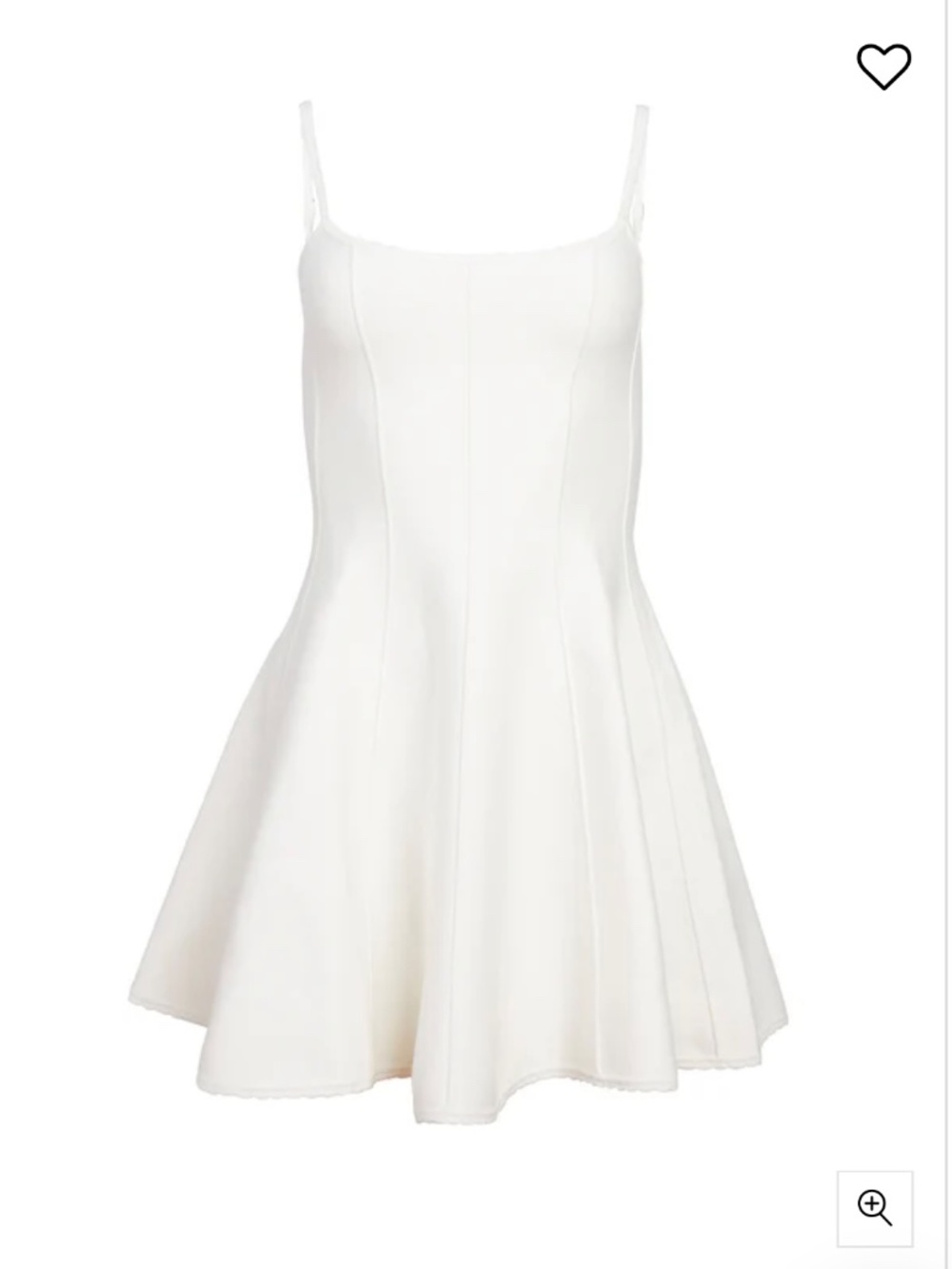 Fleur du Mal Flared Corset Mini Dress - Picture 2 of 8